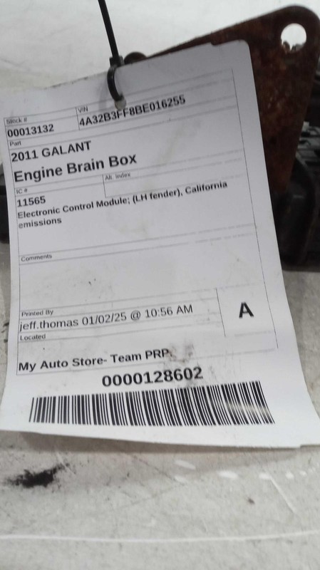 Mitsubishi Galant 2011 Engine Control Module ECM 8631A912 OEM Used 176k Miles
