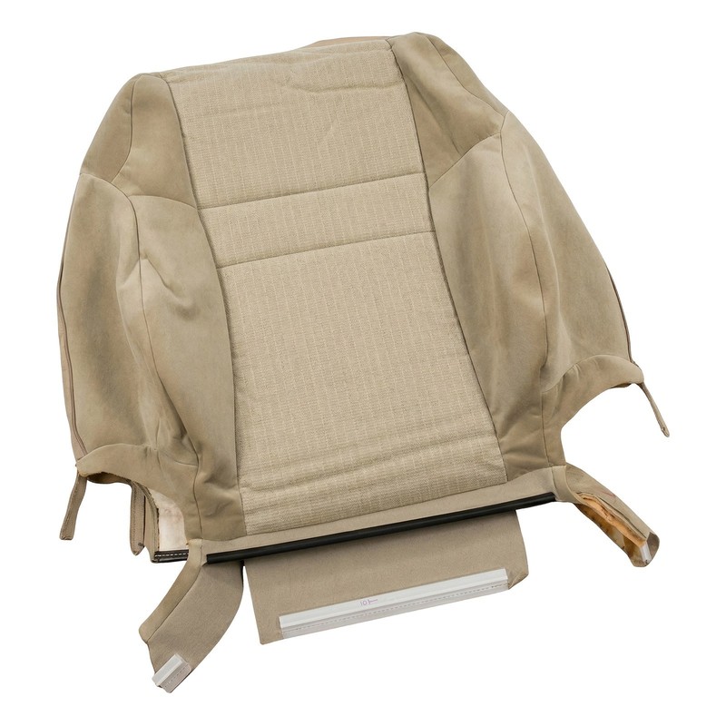 03-04 Honda Accord Front Driver Seat Cover Back Ivory 81521SDAA21ZC OEM