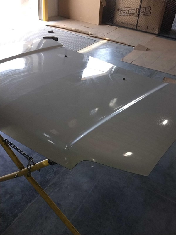2003 Ford Escape OEM Silver Hood Panel, Used, 95K Miles, Genuine Parts