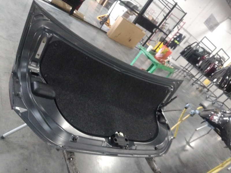 2014 Toyota Corolla Deck Lid Grey OEM Used Good Condition No Rust 4DR