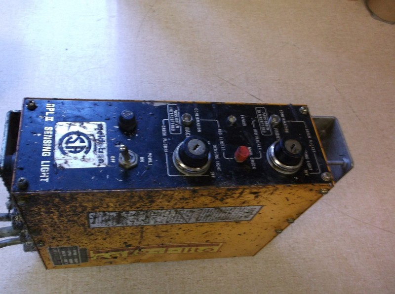 Weldotron Control Box Sensing Light RPLII Model 8221A-2, Phase 1 *FREE SHIPPING*