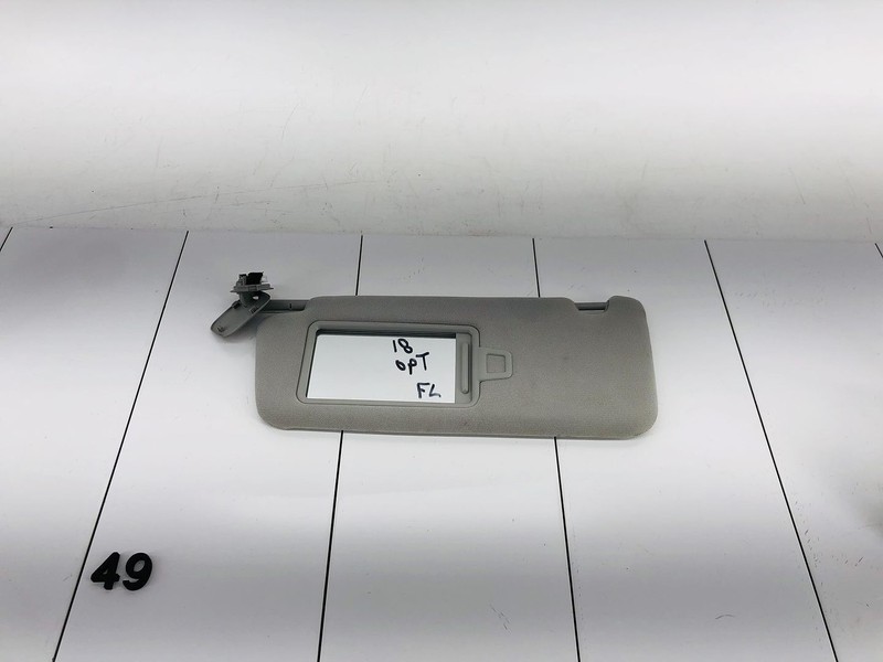 16-20 KIA OPTIMA LEFT DRIVER SIDE HEADLINER OVERHEAD SUN VISOR SHADE OEM