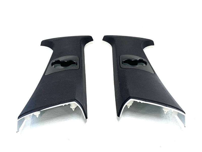 12 13 BMW X5 M E70 RIGHT AND LEFT SIDE B-PILLAR TRIM COVER PANEL OEM #A0.11