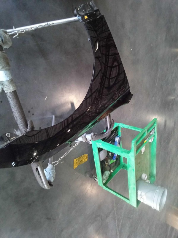 2016 Hyundai Equus Front Right Fender Black Used OEM Part 77911