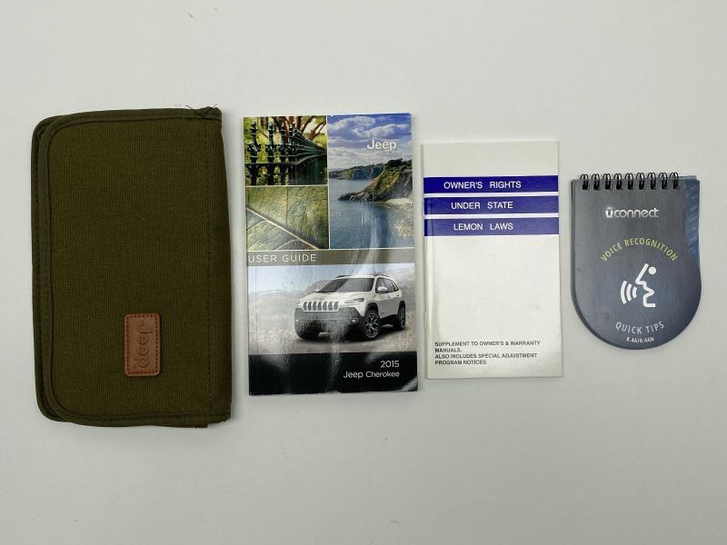 Owners Manual 2015 Jeep Cherokee 82184