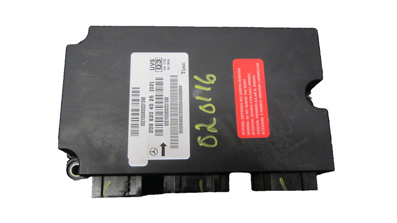 04-09 MERCEDES W209 CLK320 CLK500 ROOF TOP CONTROL MODULE COMPUTER 20116