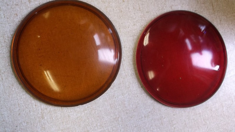 Amber and Red Stop light Covers*FREE SHIPPING*
