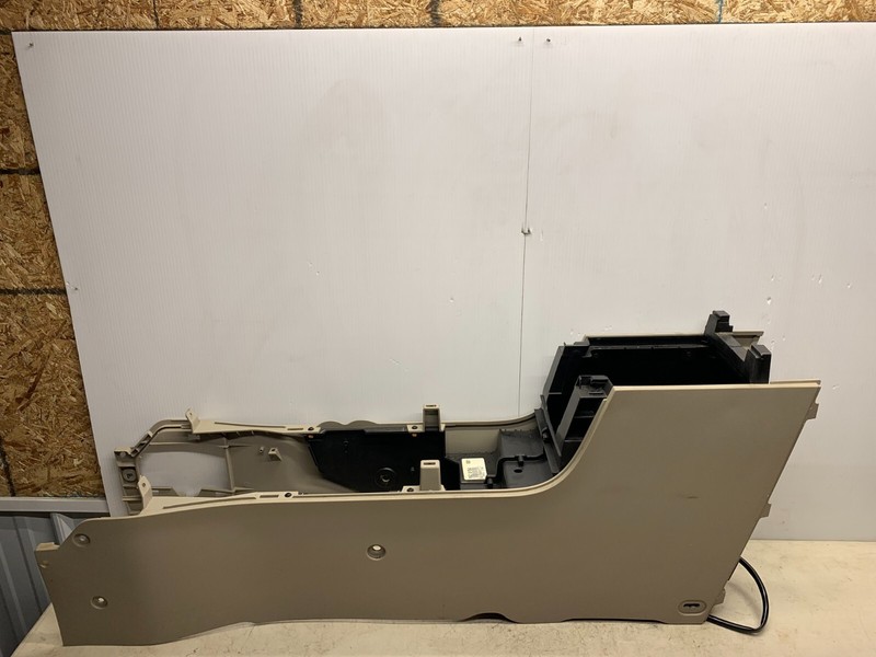 2008-2012 FORD ESCAPE CENTER CONSOLE LOWER BASE PORTION ASSEMBLY TAN OEM