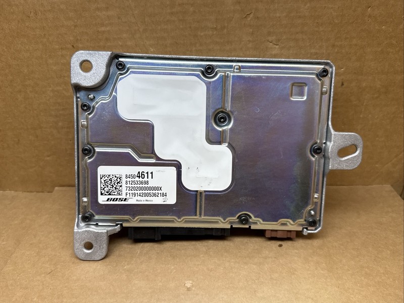 2019-2023 Chevy Chevrolet Malibu Radio Audio Amp Amplifier OEM 84504611