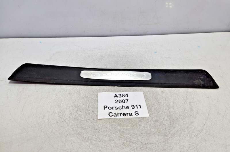 ✅05-12 OEM Porsche Carrera S 911 997 987 Front Door Sill Trim Cover Panel Plate*