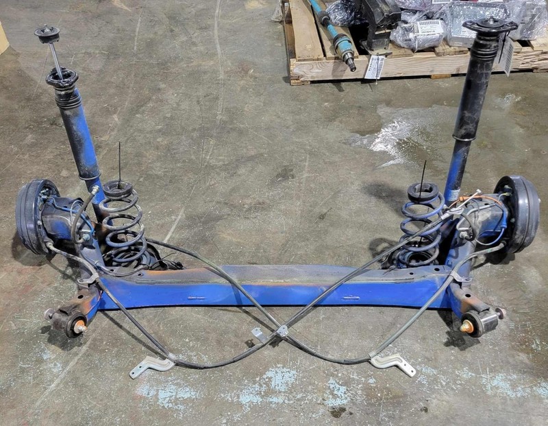 2020-24 Nissan Versa S Rear Suspension Axle Beam Springs Brake Cable Abs Sensor