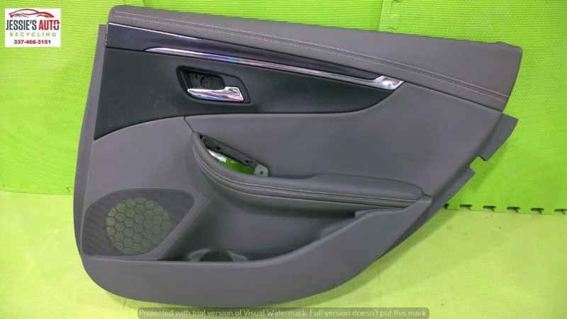 14-19 IMPALA LTZ SDN PASSENGER RIGHT REAR INTERIOR DOOR PANEL OEM 2291-75