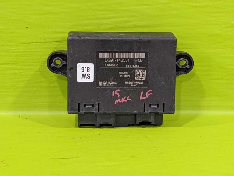15 16 17 18 19 MKC DRIVER LEFT FRONT DOOR CONTROL MODULE OEM 3809-45