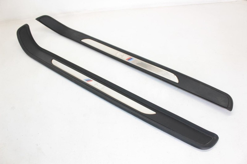 08-13 BMW M3 4.0L Pair of Left and Right Side Door Sill Scuff Plates 51478044513