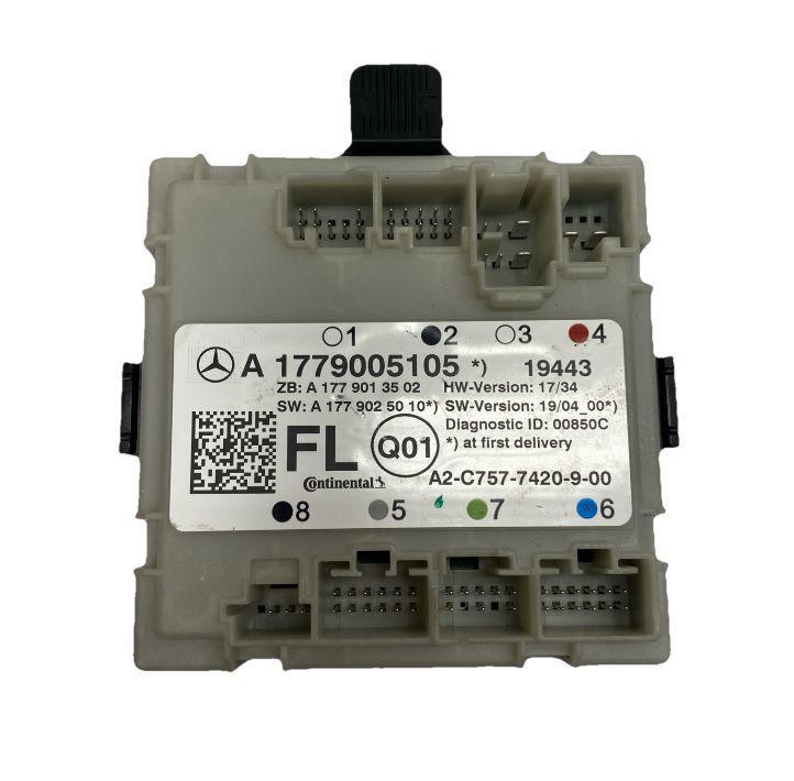 Mercedes CLA250 door control 20 to 22 front left side module unit OEM 1779005105