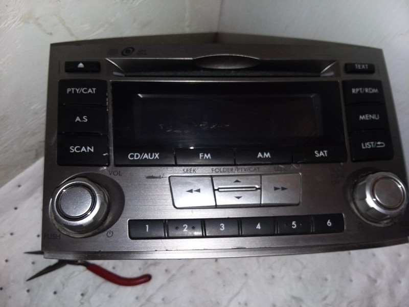 12-'14 SUBARU LEGACY Radio Reciever Head Unit Assembly OEM 1 Year Warranty!!