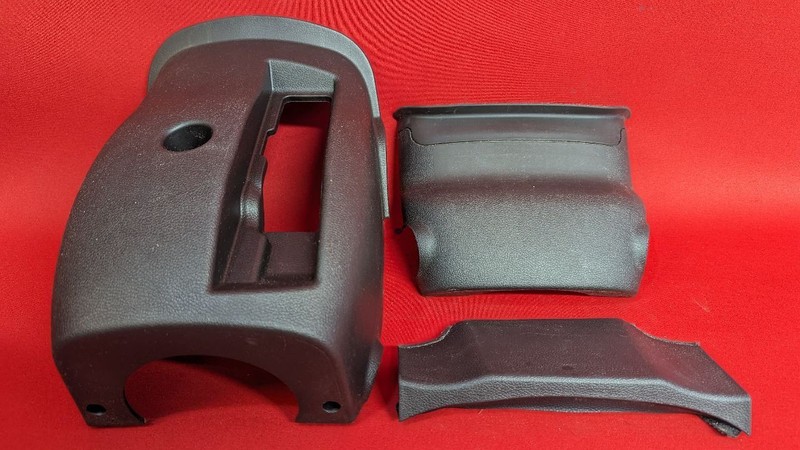 2011-2015 Hyundai Sonata Hybrid Steering Column Cover Trim Bezel Shroud Set of 3