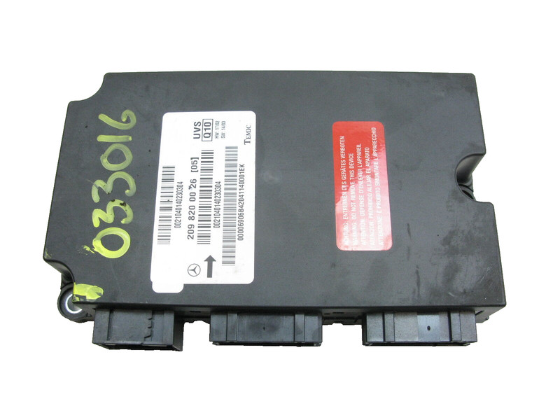 04-09 MERCEDES W209 CLK320 CLK500 ROOF TOP CONTROL MODULE COMPUTER OEM 33016