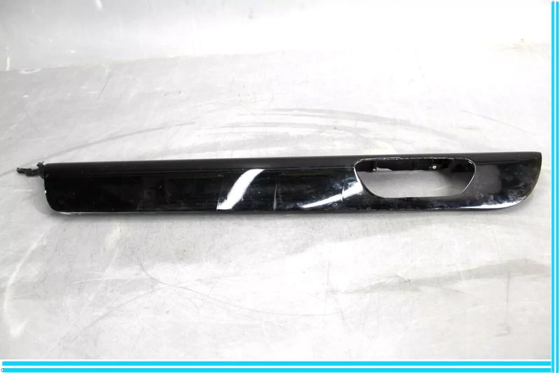 06-12 Bentley Continental Front Left Driver Side Door Panel Trim Black OEM