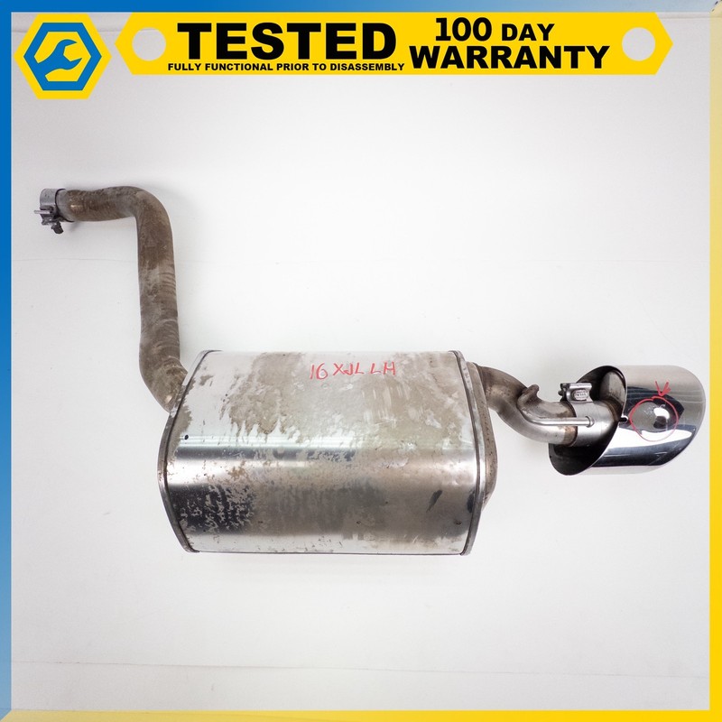 10-19 JAGUAR XJL LWB 5.0L REAR LEFT DRIVER SIDE EXHAUST SILENCER MUFFLER OEM