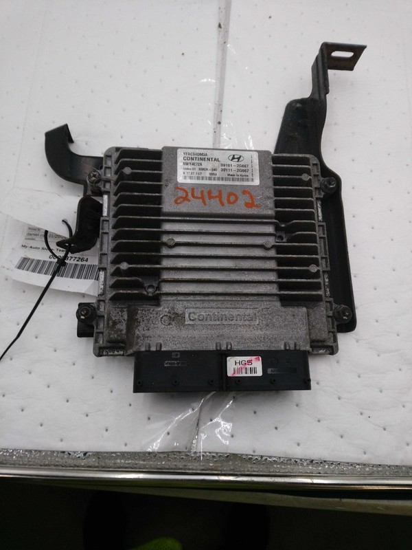 2012 Hyundai Sonata Engine Control Module ECM OEM 2.4L 158K Miles Red