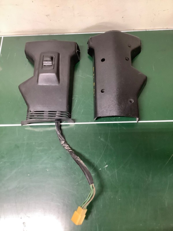 76-77 CIvic 5DR Both Ignition Steering Column Covers Set Black Shroud Used OEM