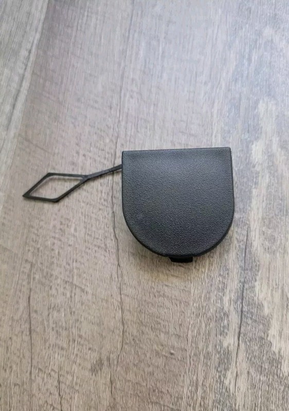 2017 2018 2019 2020 2021 2022 Alfa Romeo Stelvio Rear Bumper Tow Hook Cover OEM