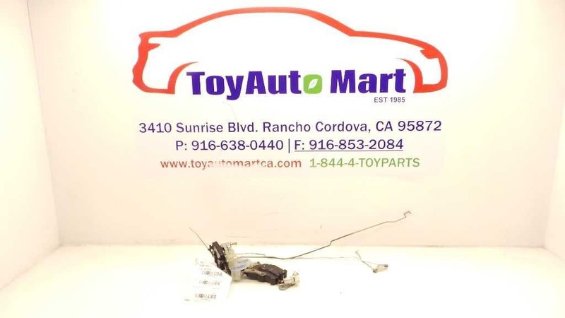 90-93 LEXUS LS400 PASSENGER SIDE REAR DOOR LOCK ACTUATOR ASSEMBLY