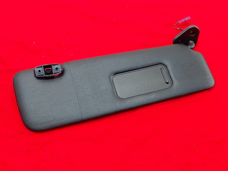 BMW E88 E93 1/3 Series M3 Convertible Right Passenger Sun Visor Shade Black OEM✅