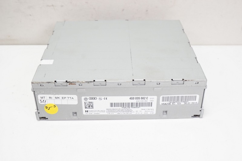 AUDI A5 S5 A6 S6 Radio Receiver Control Unit OEM 2013 - 2017