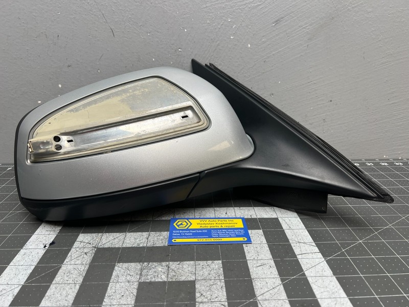 08-09 Mercedes C-class W204 RIGHT PASSENGER SIDE REAR VIEW DOOR MIRROR Gray OEM