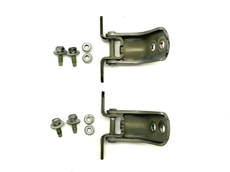 Right Passenger Front Door Hinge Pair W/Bolts Fits 2004-2024 Nissan Titan 86835