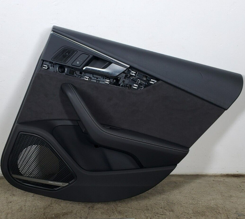 ✅ 18-21 OEM Audi B9 RS5 S5 Sportback Rear Right Side Door Card Panel Leather
