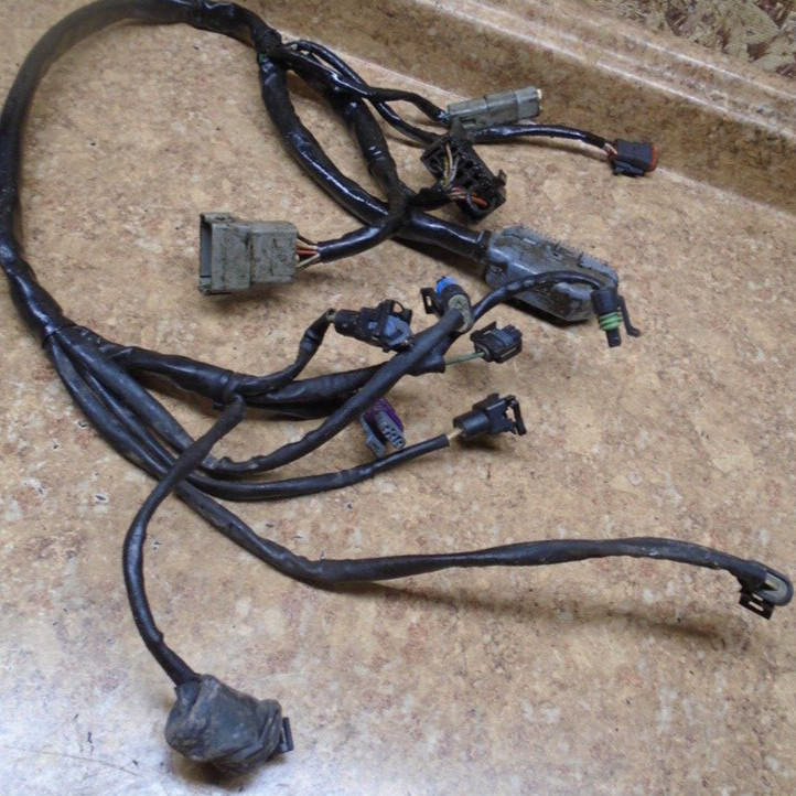 2004 Harley Davidson FLHR1 Road King Sub Electrical Wire Harness Loom Wiring 04