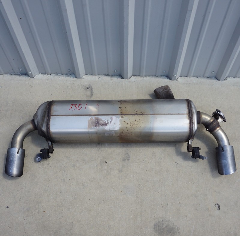 2019-2024 BMW 3-SERIES 2.0L REAR EXHAUST MUFFLER SYSTEM