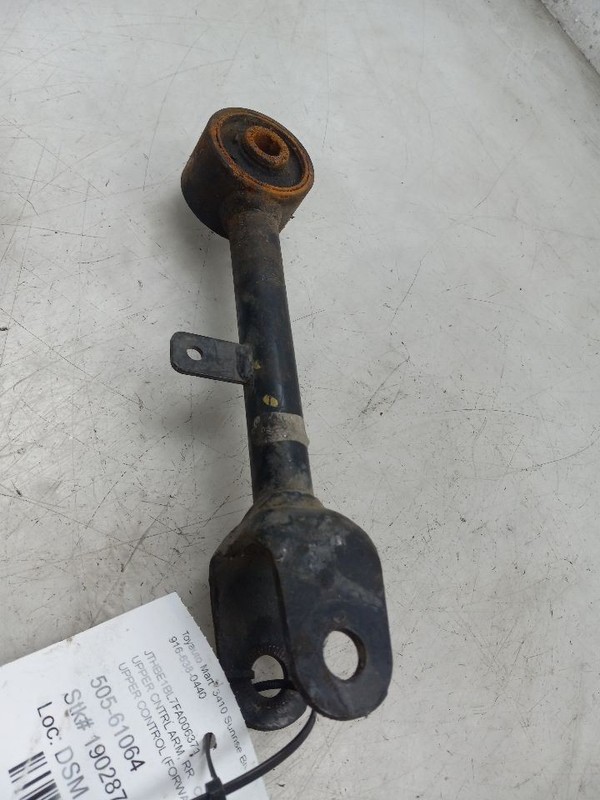 14-19 LEXUS GS350 3.5L RWD AT PASSENGER SIDE REAR UPPER FORWARD CONTROL ARM