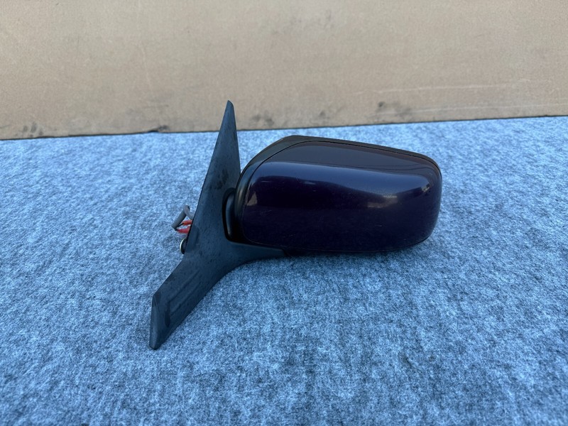 SUBARU WRX STI 2002-2007 OEM LEFT DRIVER DOOR MIRROR ASSEMBLY (PURPLE)