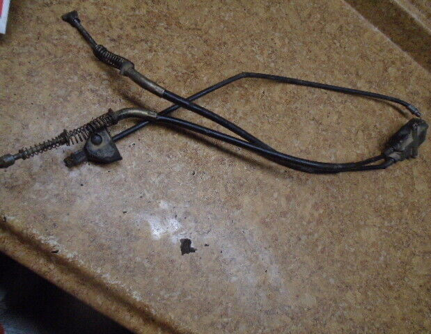 1985 YAMAHA YFM200 YFM 200 MOTO 4 AT Front Brake Cable Line Left Right 85 L8