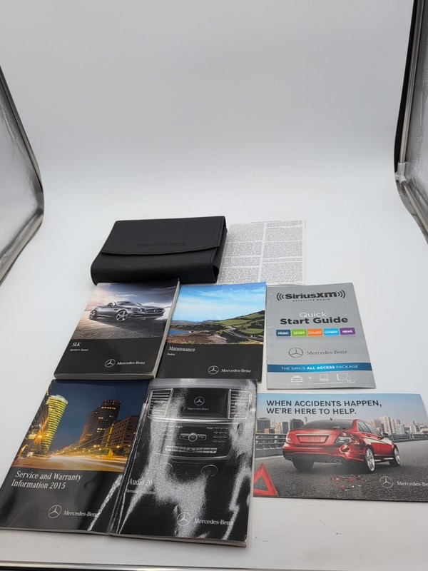 2015 Mercedes Benz SLK Owner's Manual - 200 250 350 55 AMG Complete Set OEM