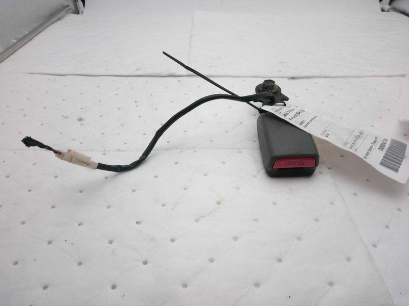 2006 Nissan Titan OEM Silver Seat Belt - Used, 200k Miles, Warranty Included