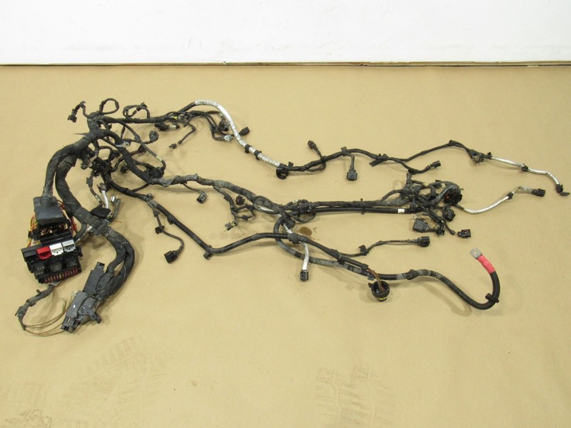 10-20 Bentley Mulsanne 2012 6.75L RWD Engine Bay Wiring Wire Harness Cable Y2