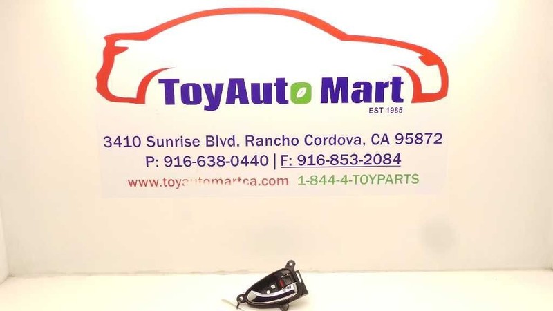 2007 TOYOTA CAMRY LE PASSENGER SIDE REAR INTERIOR DOOR HANDLE