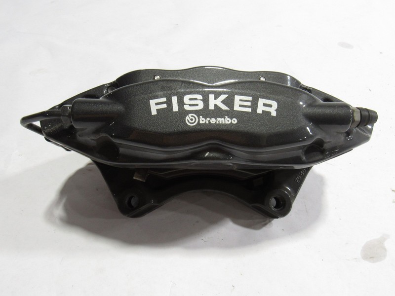 11 12 Fisker Karma 2012 Rear Left Driver Brake Caliper Brembo @2