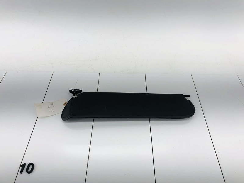 01-02 JEEP WRANGLER FRONT LEFT DRIVER SIDE HEADLINER SUN VISOR SHADE OEM