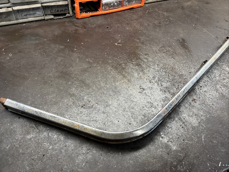 1974 VINTAGE Snowmobile POLARIS ColtFront Bumper Left Side