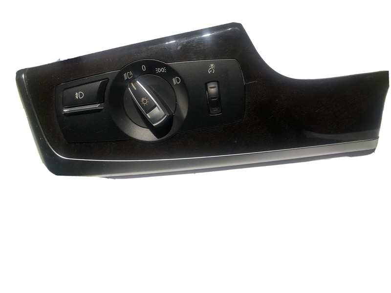 ✅Genuine OEM 11-15 BMW F10 5Series Headlight Control Switch W/Trim Bezel 9204068