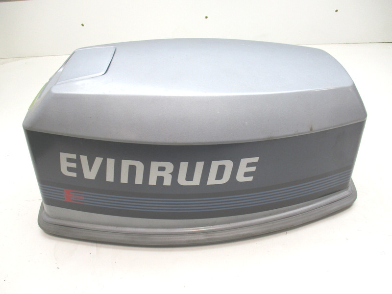 0283053 Evinrude Johnson 30 Hp Engine Cover Cowling Top Cowl 0283054 0283055