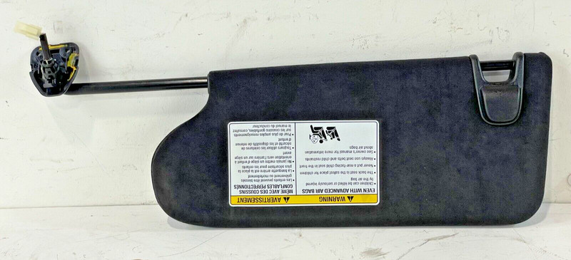 2019 - 2020 INFINITI QX50 RIGHT PASSENGER SIDE SUNVISOR SUN VISOR # 81775