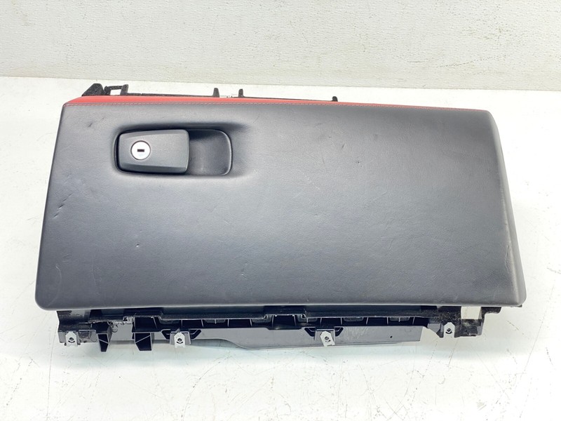 14-19 BMW F85 F86 X5 X6 M Right Passenger Glovebox Assembly Red Leather 69K OEM✅