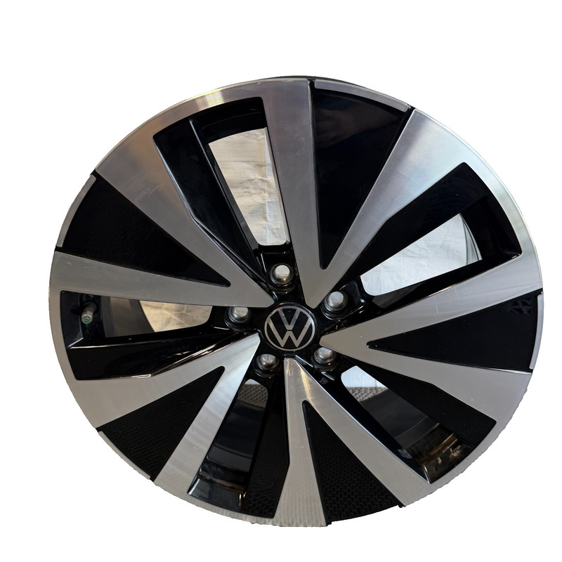 📌 22-24 VOLKSWAGEN TAOS WHEEL 5 DOUBLE SPOKE 7JX18H2 18X7 18" 18 INCH ALLOY OEM